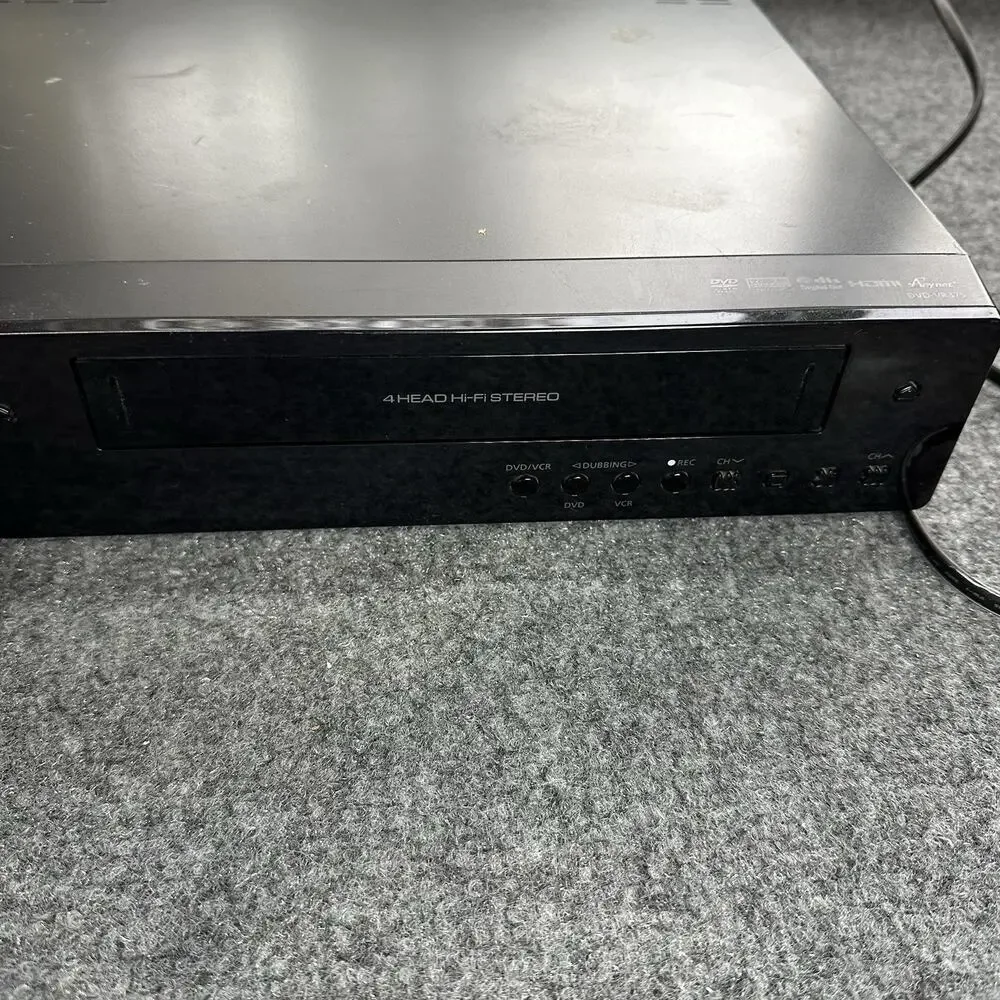 Samsung DVD-VR375 Full HD Dual DVD-Recorder/VCR Video Recorder *READ* No Remote!